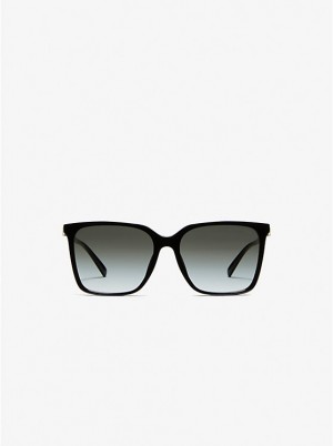Okulary Przeciwsłoneczne Damskie Michael Kors Canberra Czarne | PL1026PJL
