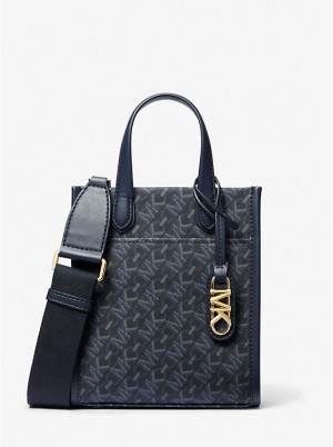 Torba Crossbody Damskie Michael Kors Gigi Extra-Small Empire Signature Logo ADMRL/PLBLUE | PL1080ILL