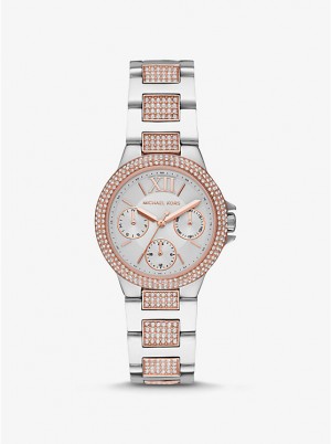 Zegarek Damskie Michael Kors Mini Camille Pavé Two-Tone TWO TONE | PL1600ILM